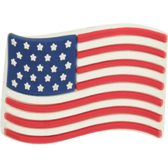 Crocs - American Flag Jibbitz Shoe Charm for Women|Men