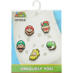 Crocs - Super Mario™ 5-Pack Jibbitz Shoe Charm for Women|Men|Kids|Jibbitz™ Charms