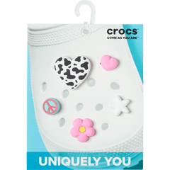 Crocs - Girly Icon 5 Pack Jibbitz™ charms for Women|Men|Jibbitz™ Charms