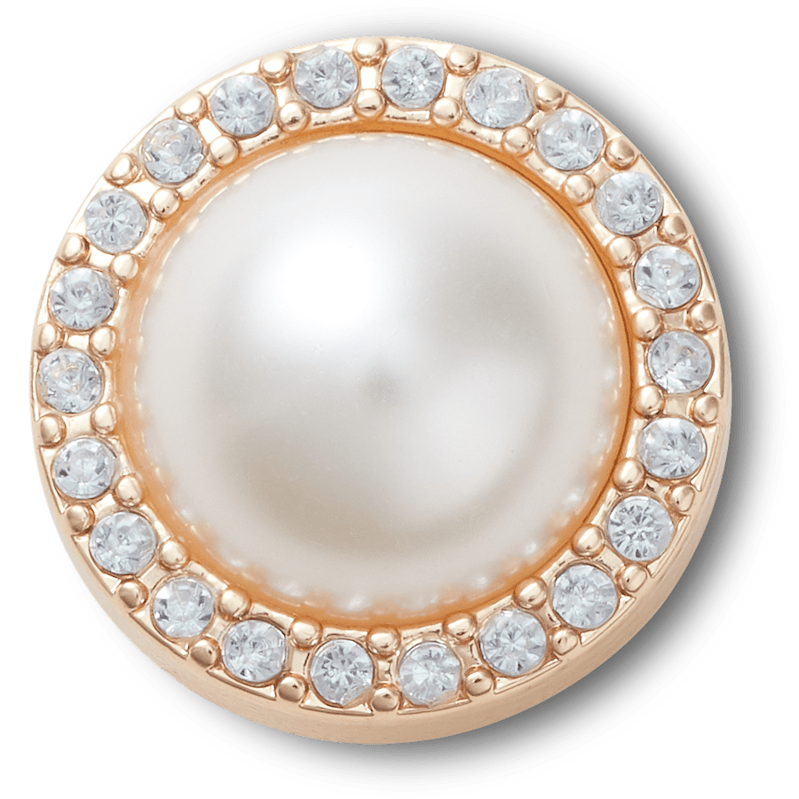 Crocs - Pearl with Diamonds Jibbitz™ charms for Women|Men|Jibbitz™ Charms