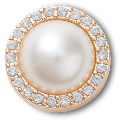 Crocs - Pearl with Diamonds Jibbitz™ charms for Women|Men|Jibbitz™ Charms