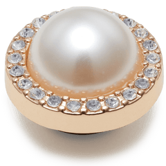 Crocs - Pearl with Diamonds Jibbitz™ charms for Women|Men|Jibbitz™ Charms