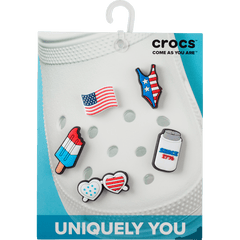 Crocs - USA 5 Pack Jibbitz Shoe Charm for Women|Men|Jibbitz™ Charms