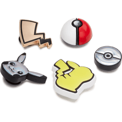 Crocs - Elevated Pokemon 5 Pack Jibbitz Shoe Charm for Women|Men|Kids|Jibbitz™ Charms