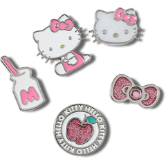 Crocs - Hello Kitty Elevated 5 Pack Jibbitz™ charms for Women|Men|Jibbitz™ Charms