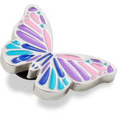 Crocs - Multi Purple Butterfly Jibbitz Shoe Charm for Women|Men|Jibbitz™ Charms