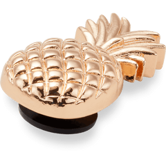 Crocs - Gold Pineapple Jibbitz Shoe Charm for Women|Men|Jibbitz™ Charms