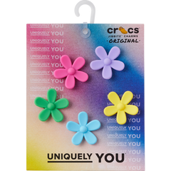 Crocs - Flower Power 5 Pack Jibbitz™ charms for Women|Men|Jibbitz™ Charms