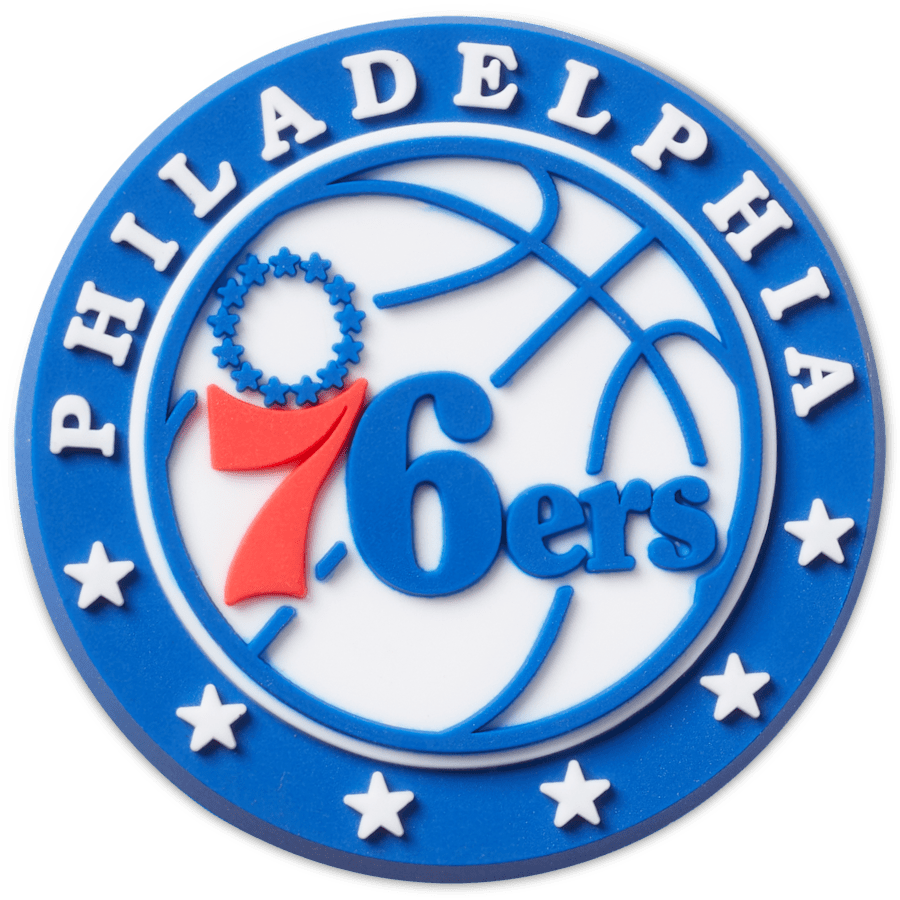 Crocs - NBA Philadelphia 76ers Jibbitz™ charms for Women|Men|Jibbitz™ Charms