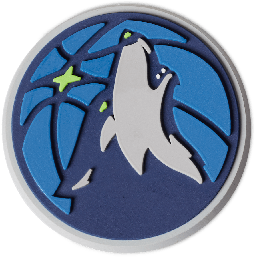 Crocs - NBA Minnesota Timberwolves Jibbitz™ charms for Women|Men|Jibbitz™ Charms