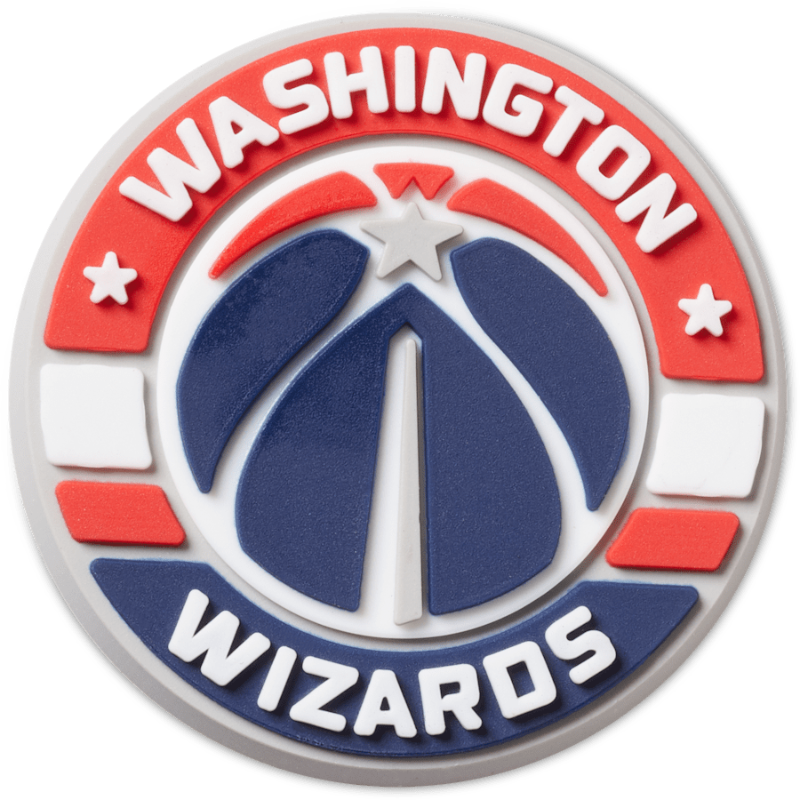 Crocs - NBA Washington Wizards Jibbitz™ charms for Women|Men|Jibbitz™ Charms