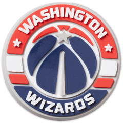 Crocs - NBA Washington Wizards Jibbitz™ charms for Women|Men|Jibbitz™ Charms