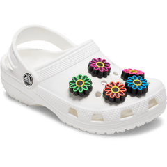 Crocs - Lights Up Daisy 5 Pack Jibbitz Shoe Charm for Women|Men|Jibbitz™ Charms