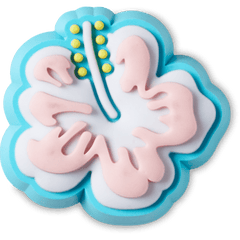 Crocs - Blue Hibiscus Jibbitz™ charms for Women|Men