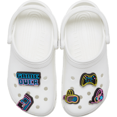 Crocs - Lights Up Neon Gamer 5 Pack Jibbitz™ charms for Women|Men|Jibbitz™ Charms