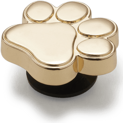 Crocs - Gold Dog Paw Jibbitz™ charms for Women|Men|Jibbitz™ Charms