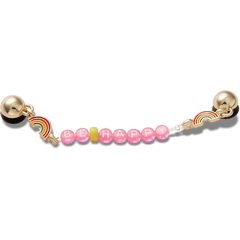 Crocs - Be Happy Chain Jibbitz™ charms for Women|Men|Jibbitz™ Charms