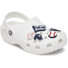 Crocs - MLB New York Yankees 5 Pack Jibbitz™ charms for Women|Men|Kids|Jibbitz™ Charms