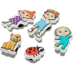 Crocs - Cocomelon 5 Pack Jibbitz™ charms for Women|Men|Kids|Jibbitz™ Charms