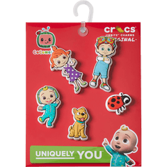 Crocs - Cocomelon 5 Pack Jibbitz™ charms for Women|Men|Kids|Jibbitz™ Charms
