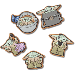 Crocs - Grogu 5 Pack Jibbitz™ charms for Women|Men|Kids|Jibbitz™ Charms