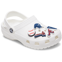 Crocs - MLB Atlanta Braves 5 Pack Jibbitz™ charms for Women|Men|Jibbitz™ Charms