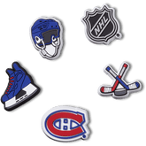 Crocs - NHL® Montreal Canadiens® 5 Pack Jibbitz™ charms for Women|Men|Jibbitz™ Charms
