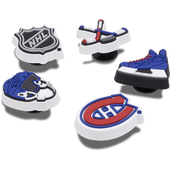 Crocs - NHL® Montreal Canadiens® 5 Pack Jibbitz™ charms for Women|Men|Jibbitz™ Charms