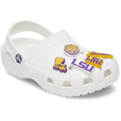 Crocs - LSU 5 Pack Jibbitz™ charms for Women|Men|Jibbitz™ Charms