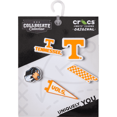Crocs - University of Tennessee 5 Pack Jibbitz™ charms for Women|Men|Jibbitz™ Charms