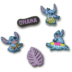 Crocs - Stitch Tropical 5 Pack Jibbitz™ charms for Women|Men|Kids|Jibbitz™ Charms