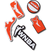Crocs - WNBA 5 Pack Jibbitz™ charms for Women|Men|Kids|Jibbitz™ Charms