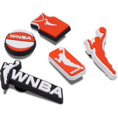 Crocs - WNBA 5 Pack Jibbitz™ charms for Women|Men|Kids|Jibbitz™ Charms