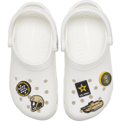 Crocs - US Army 5 Pack 2 Jibbitz™ charms for Women|Men|Kids|Jibbitz™ Charms