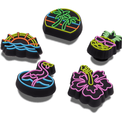 Crocs - Lights Up Neon 5 Pack Jibbitz™ charms for Women|Men|Jibbitz™ Charms