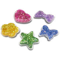 Crocs - UV Changing Squish 5 Pack Jibbitz™ charms for Women|Men|Jibbitz™ Charms