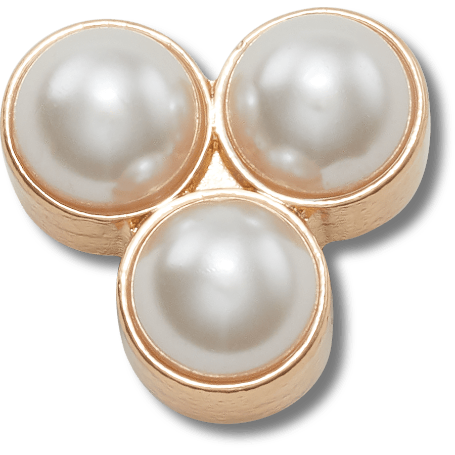 Crocs - Triple Pearl Jibbitz™ charms for Women|Men|Jibbitz™ Charms