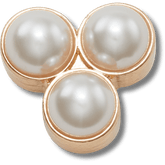 Crocs - Triple Pearl Jibbitz™ charms for Women|Men|Jibbitz™ Charms
