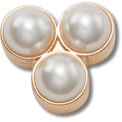 Crocs - Triple Pearl Jibbitz™ charms for Women|Men|Jibbitz™ Charms