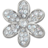 Crocs - Silver Mnchrm Daisy 1 Jibbitz™ charms for Women|Men|Jibbitz™ Charms