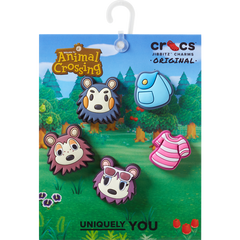 Crocs - Animal Crossing Creator 5 Pack Jibbitz™ charms for Women|Men|Kids|Jibbitz™ Charms