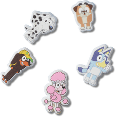 Crocs - Bluey 5Pack Jibbitz™ charms for Women|Men|Kids|Jibbitz™ Charms