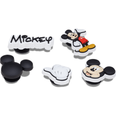 Crocs - Disney Mickey 5 Pack Jibbitz™ charms for Women|Men|Kids|Jibbitz™ Charms