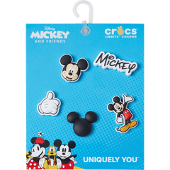 Crocs - Disney Mickey 5 Pack Jibbitz™ charms for Women|Men|Kids|Jibbitz™ Charms