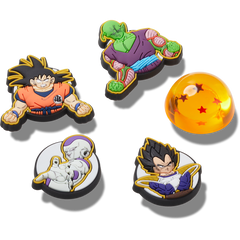 Crocs - Dragon Ball Z 5 Pack Jibbitz™ charms for Women|Men|Kids|Jibbitz™ Charms