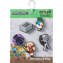 Crocs - Minecraft 5 Pack Jibbitz™ charms for Women|Men|Kids|Jibbitz™ Charms