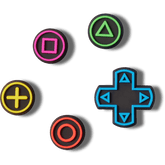 Crocs - Game Controller 5 Pack Jibbitz™ charms for Women|Men|Jibbitz™ Charms