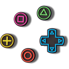 Crocs - Game Controller 5 Pack Jibbitz™ charms for Women|Men|Jibbitz™ Charms