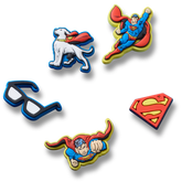 Crocs - Superman 5 Pck Jibbitz™ charms for Women|Men|Kids|Jibbitz™ Charms