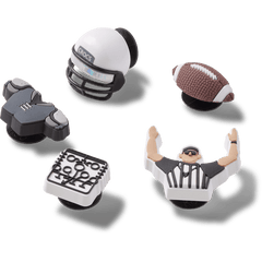 Crocs - Football Team 5 Pack Jibbitz™ charms for Women|Men|Jibbitz™ Charms